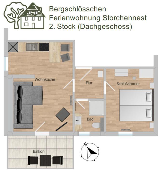 Bergschloesschen Edersee Waldeck  Ngoại thất bức ảnh